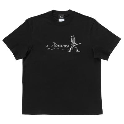 IBANEZ アイバニーズ IBAT012L Paul Gilbertデザイン Lサイズ Tシャツ 半袖