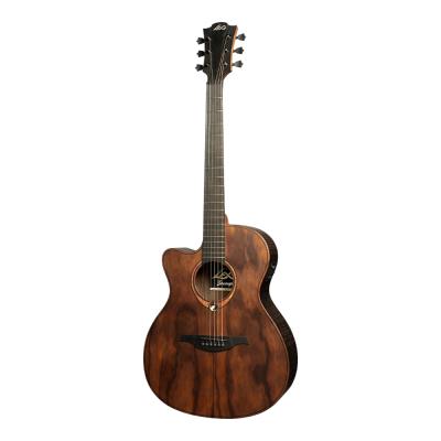 LAG GUITARS ラグギターズ LAG SAUVAGE-L-ACE レフティー 左利き用 サベージシリーズ オーディトリアム カッタウェイ エレアコ ブランコウッド(FSC認証材)使用 アコースティックギター