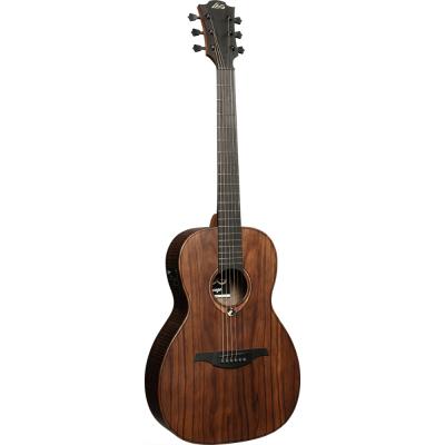 LAG GUITARS ラグギターズ LAG SAUVAGE-PE サベージシリーズ パーラータイプ エレアコ ブランコウッド（FSC認証材）使用 アコースティックギター ボディトップ画像