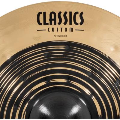 MEINL マイネル CC20DUC Classics Custom Dual 20” Crash クラッシュシンバル ロゴ