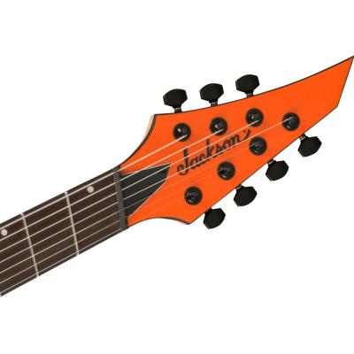 Jackson ジャクソン Pro Plus Series DINKY Modern HT7 MS Satin Orange Crush 7弦エレキギター ヘッド画像