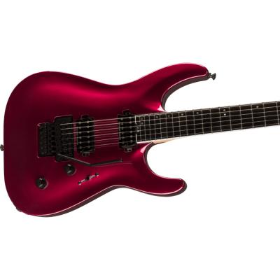 Jackson ジャクソン Pro Plus Series Dinky DKA Oxblood エレキギター 斜めアングル画像