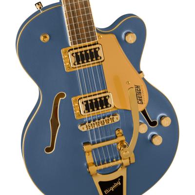 GRETSCH グレッチ G5655TG Center Block Jr Single-Cut with Bigsby Cerulean Smoke エレキギター ボディ画像