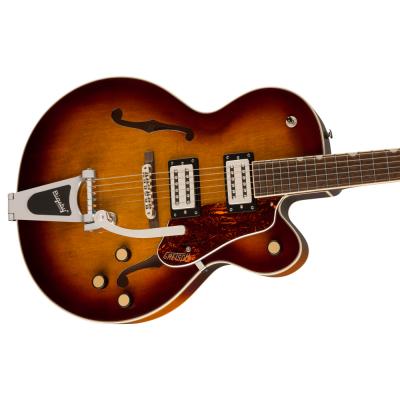 GRETSCH グレッチ G2420T Streamliner Hollow Body with Bigsby Havana Burst エレキギター ボディ画像