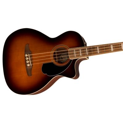 Fender フェンダー KINGMAN BASS SEB W/BAG WN Shaded Edge Burst エレべ アコースティックベース ボディ画像