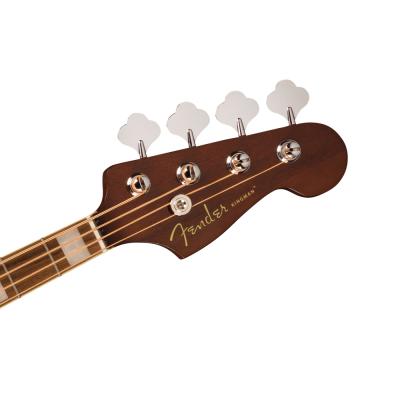 Fender フェンダー KINGMAN BASS SEB W/BAG WN Shaded Edge Burst エレべ アコースティックベース ヘッド画像