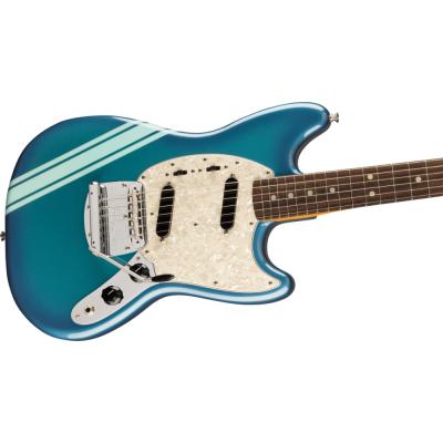 Fender フェンダー Vintera II 70s Competition Mustang RW CBRG エレキギター ムスタング 斜めアングル画像