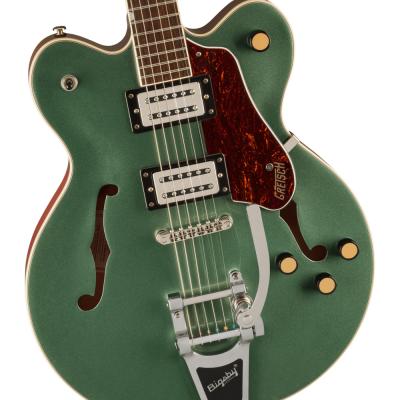 GRETSCH グレッチ G2622T Streamliner Center Block Double-Cut with Bigsby Steel Olive エレキギター ボディ画像