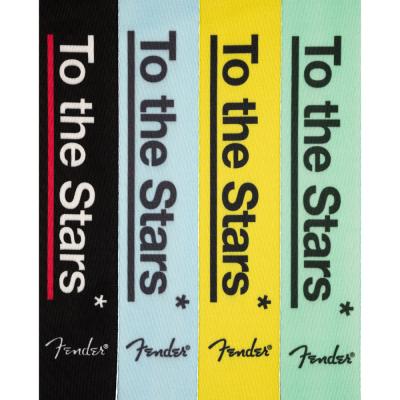 Fender フェンダー Tom DeLonge To The Stars Straps ブラック ギターストラップ ポリエステル 本体画像