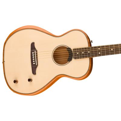 Fender フェンダー Highway Series Parlor Rosewood Fingerboard Natural エレクトリックアコースティックギター エレアコギター ボディ画像