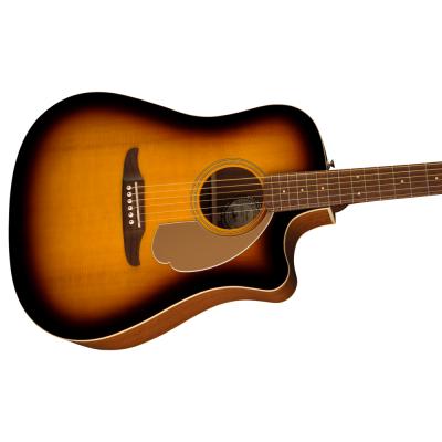 Fender フェンダー REDONDO PLAYER SUNBURST WN Sunburst エレアコ アコースティックギター ボディ画像