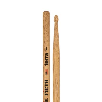 VIC FIRTH ヴィックファース VIC-5BT TERRA ドラムスティック ロゴとチップ