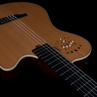 Godin ゴダン Multiac Grand Concert Deluxe ナイロン弦 エレガットギター ネック画像