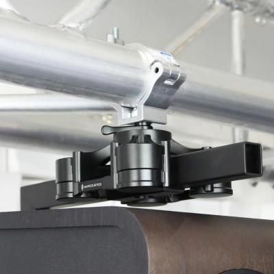 ISO ACOUSTICS V120 Truss Clamp 2” V120用 2インチ(約50mm)トラスにマウントするクランプ金具 取り付けイメージ