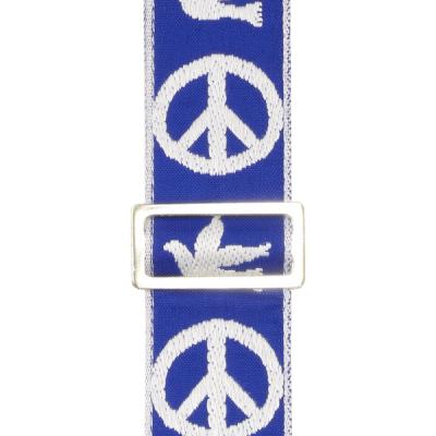 D’Andrea ダンドレア Ace Guitar Straps ACE-6 Blue Peace-Dove ギターストラップ アップ画像