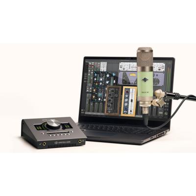 Universal Audio Apollo Twin X USB Heritage Edition オーディオインターフェイス ノートPCとマイク