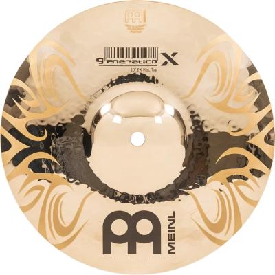 MEINL マイネル Generation X GX-10FXH 10” FX Hat ハイハット ペア トップ表全体