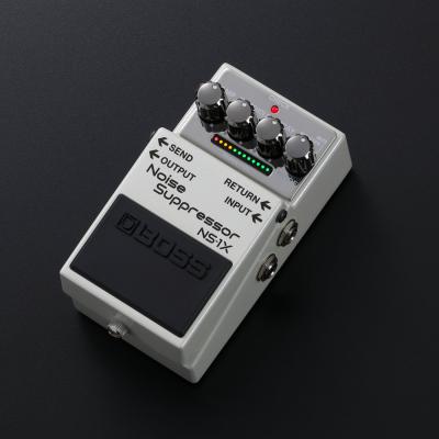 BOSS ボス NS-1X Noise Suppressor ノイズサプレッサー ギターエフェクター 右サイドからのアングル