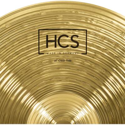 MEINL マイネル HCS18CR 18” Crash クラッシュライドシンバル 表ロゴ