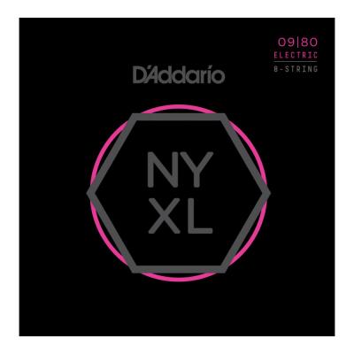 D’Addario ダダリオ NYXL0980 Nickel Wound 8-String Electric Guitar Strings Super Light 8弦用エレキギター弦