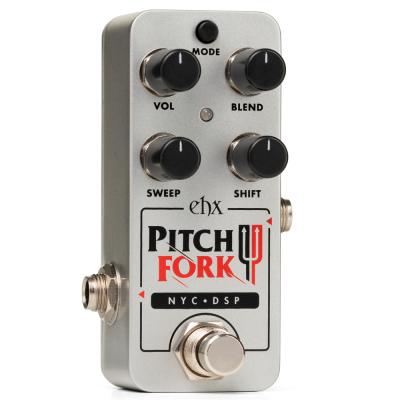 ELECTRO-HARMONIX エレクトロハーモニクス PICO PITCH FORK ピッチシフター ギターエフェクター 本体斜画像