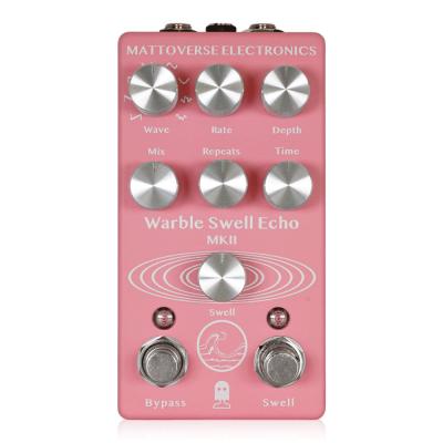 Mattoverse Electronics マットバースエレクトロニクス Warble Swell Echo MKII Pink ディレイ ギターエフェクター