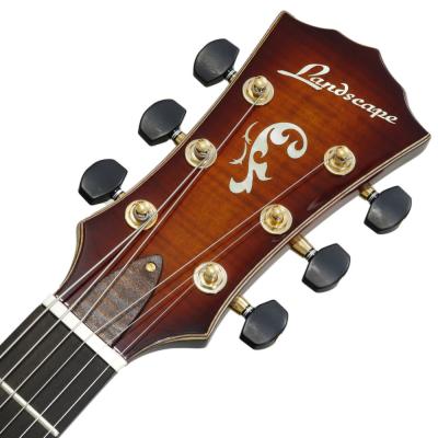 Landscape ランドスケープ AR-201 エレアコ フルアコースティックギター ヘッド画像