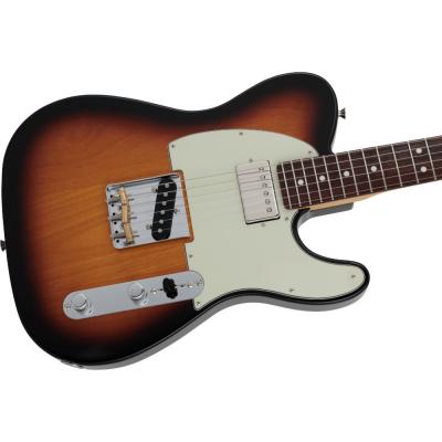 Fender フェンダー 2024 Collection Made in Japan Hybrid II Telecaster SH 3TS エレキギター テレキャスター ボディ斜めアングル画像