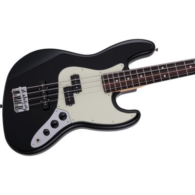 Fender フェンダー 2024 Collection Made in Japan Hybrid II Jazz Bass PJ RW BLK エレキベース ジャズベース ボディ斜めアングル画像