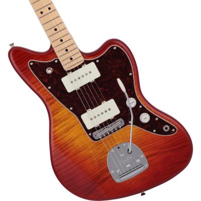 Fender フェンダー 2024 Collection Made in Japan Hybrid II Jazzmaster FLAME SSO エレキギター ジャズマスター ボディ画像