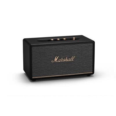 MARSHALL マーシャル Stanmore III Black Bluetoothスピーカー 左からのアングル