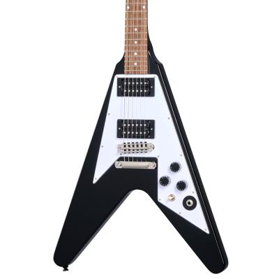 Epiphone エピフォン Kirk Hammett 1979 Flying V Ebony エレキギター ボディ画像