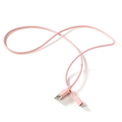 AXES アクセス AMP-003 PK iPhone充電ケーブル ライトニングケーブル 1m ピンク 【Apple社 MFi認証】 イメージ画像