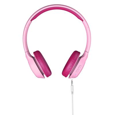 MEE audio ミーオーディオ HP-KJ45BT-PK KidJamz KJ45BT ピンク 子供用ワイヤレスヘッドホン キッズヘッドフォン 有線での使用も可能