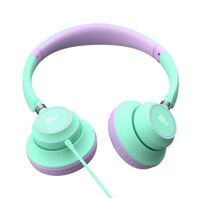 MEE audio ミーオーディオ HP-KJ45-MT KidJamz KJ45 ミント 子供用 有線ヘッドホン キッズヘッドフォン 全体像