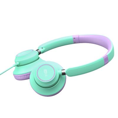 MEE audio ミーオーディオ HP-KJ45-MT KidJamz KJ45 ミント 子供用 有線ヘッドホン キッズヘッドフォン 全体像