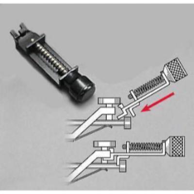 ALLPARTS オールパーツ LT-0868-000 The Key Intonating Tool フロイドローズ用オクターブ調整ツール 使用方法の図解