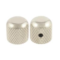 ALLPARTS オールパーツ ALLPARTS MK-0110-001 Nickel Dome Knobs Set Of 02 コントロールノブ 2個セット