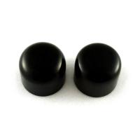 ALLPARTS オールパーツ PK-0198-0E0 Ebony Dome Knobs 2Pcs コントロールノブ 2個セット