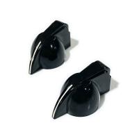 ALLPARTS オールパーツ PK-0173-023 Black Pointer Knobs チキンヘッドノブ 2個セット