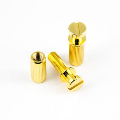 ABM エービーエム ABM3020GA ストップテイルピース ゴールド アルミ製 ギターパーツ スタッド/アンカー