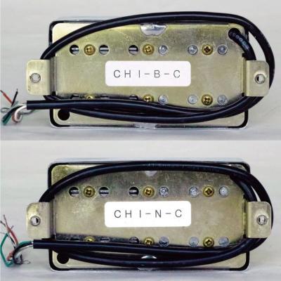 Railhammer Pickups レールハンマーピックアップス Chisel Chrome Set ブリッジ ネックセット ハムバッカー エレキギター ピックアップ 本体裏画像