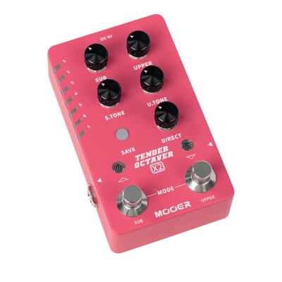 Mooer ムーアー TENDER OCTAVER X2 オクターバー ギターエフェクター 本体正面