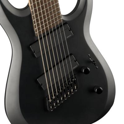 Jackson ジャクソン Concept Series DK Modern MDK HT8 MS Satin Black 8弦エレキギター ピックアップ、ブリッジ