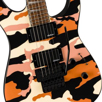 Jackson ジャクソン X Series Soloist SLX DX Camo Butterscotch Camo エレキギター ボディ画像