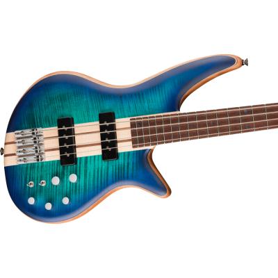 Jackson ジャクソン Pro Series Spectra Bass SBFM IV Chlorine Burst エレキベース ボディトップ画像