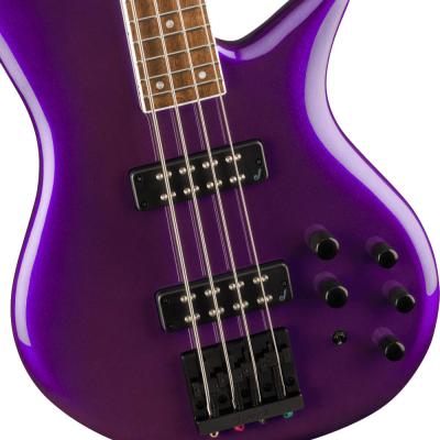 Jackson ジャクソン X Series Spectra Bass SBX IV Deep Purple Metallic エレキベース ボディ画像