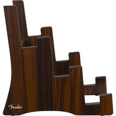 Fender フェンダー Deluxe Wooden 3-Tier Multi Stand 3本立てギタースタンド サイド