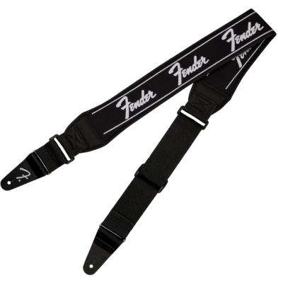 Fender フェンダー Swell Neoprene Logo Strap Running Logo 2.5インチ ギターストラップ 全体