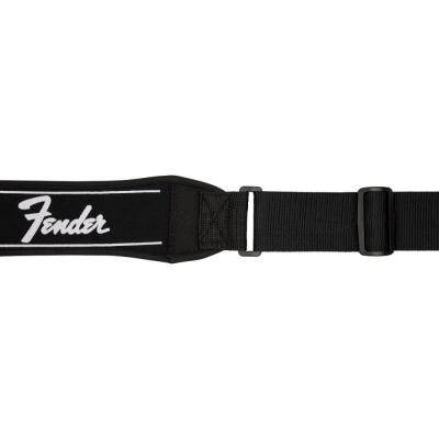 Fender フェンダー Swell Neoprene Logo Strap Running Logo 2.5インチ ギターストラップ ロゴ、ベルト部分